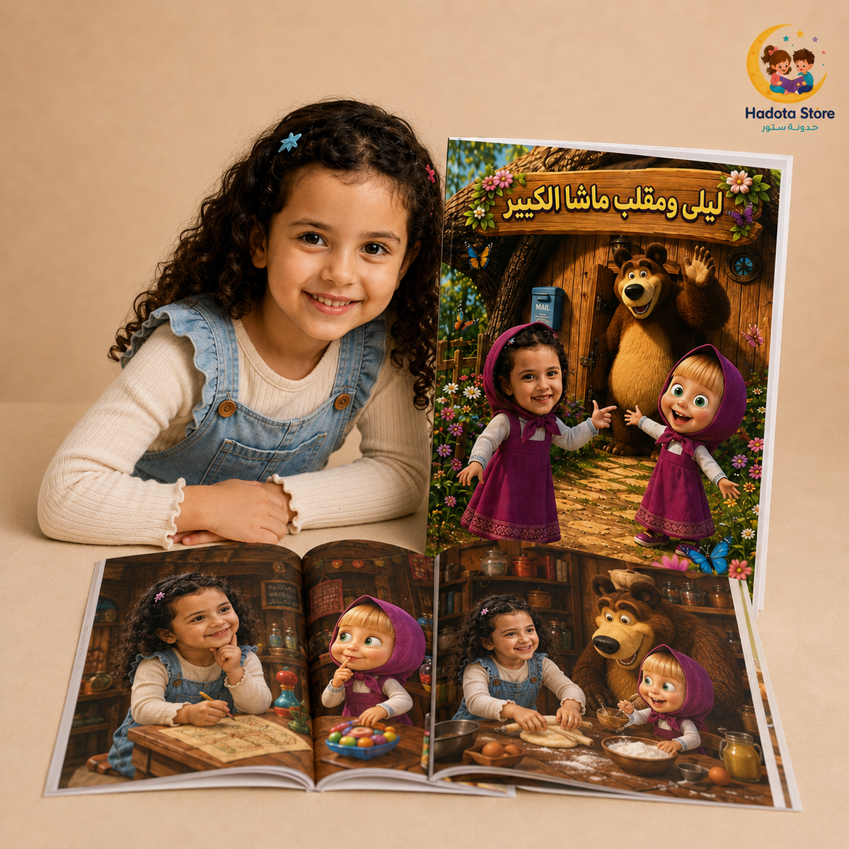 ليلى ومقلب ماشا الكبير