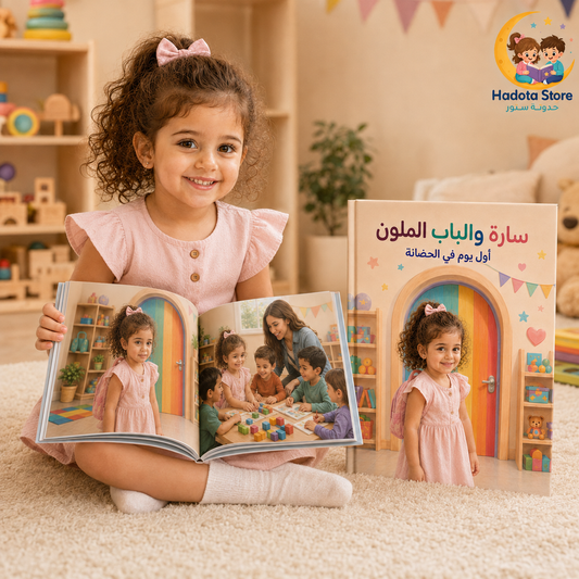 سارة والباب الملون: أول يوم في الحضانة