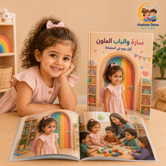 سارة والباب الملون: أول يوم في الحضانة