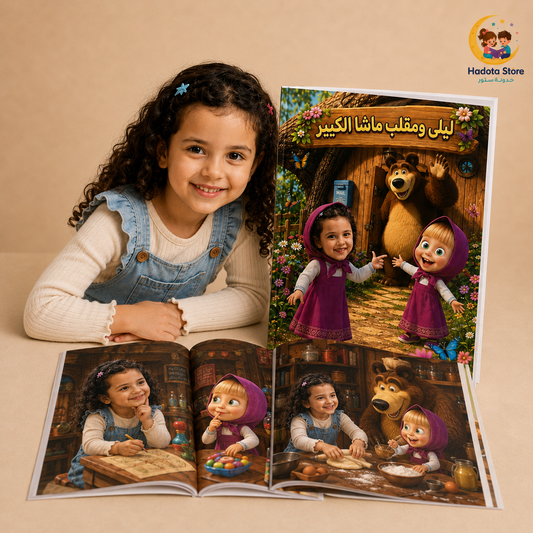 ليلى ومقلب ماشا الكبير